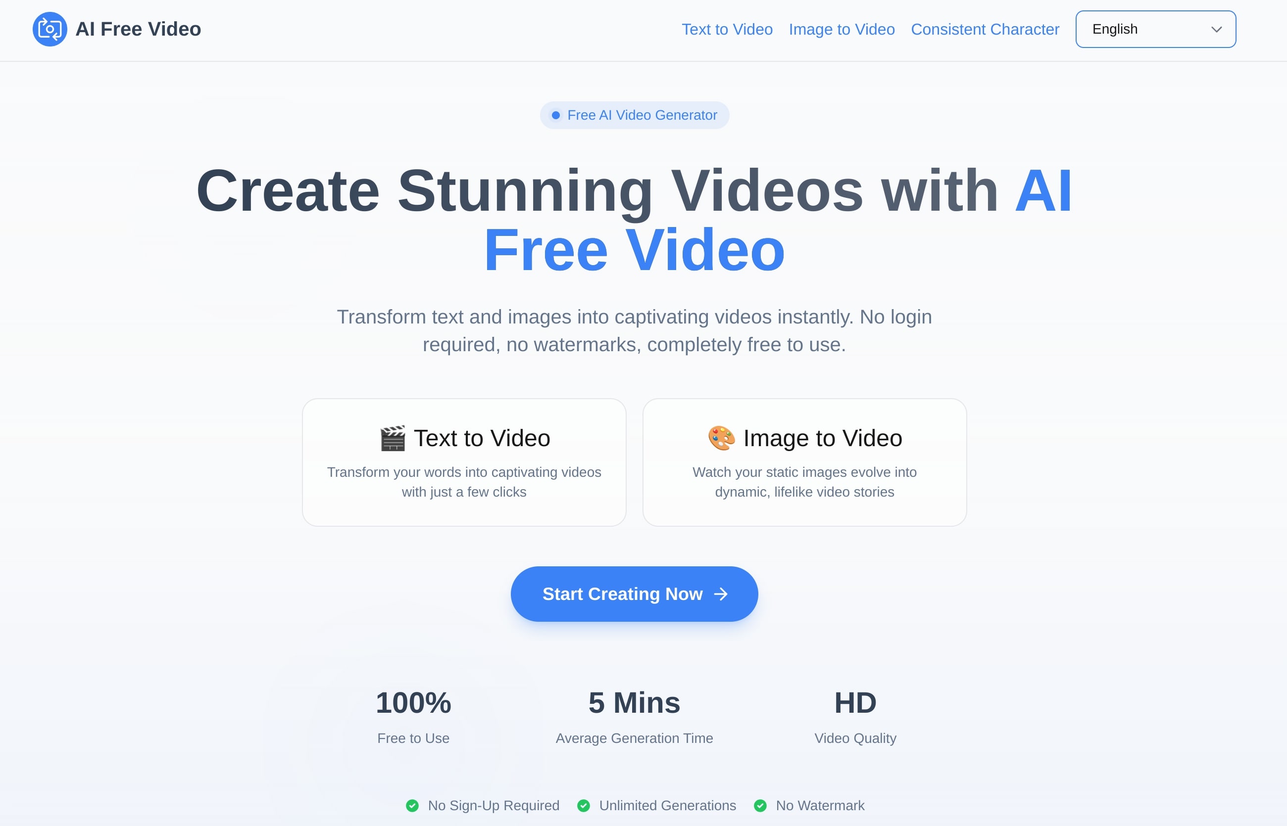 free ai, ai video generator, text to video, image to video